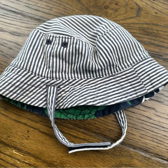 Janie and Jack Sea Turtle Bucket Hat 12 24 - Picture 2 of 5
